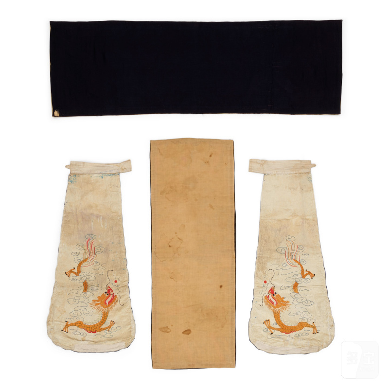 清至民國 各類織綉品一組八件 | A GROUP OF EIGHT MISCELLANEOUS TEXTILES - 图2